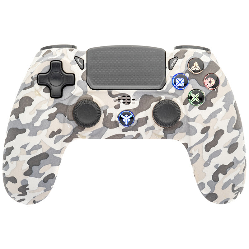 Controller EVOCON W01 - Bluetooth- PC- PS4- DualShock- Tasti LED- TouchPad Axis6- Camo