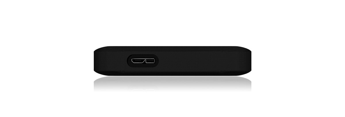 ICY BOX External Case for SSD/HDD 2-5" with 1xUSB3.2 Gen1 Host - UASP - silicone protection