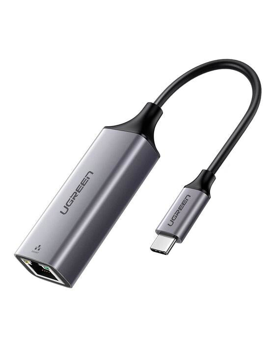UGREEN Adattatore da USB Type C a Ethernet 10/100/1000M (Space Gray)