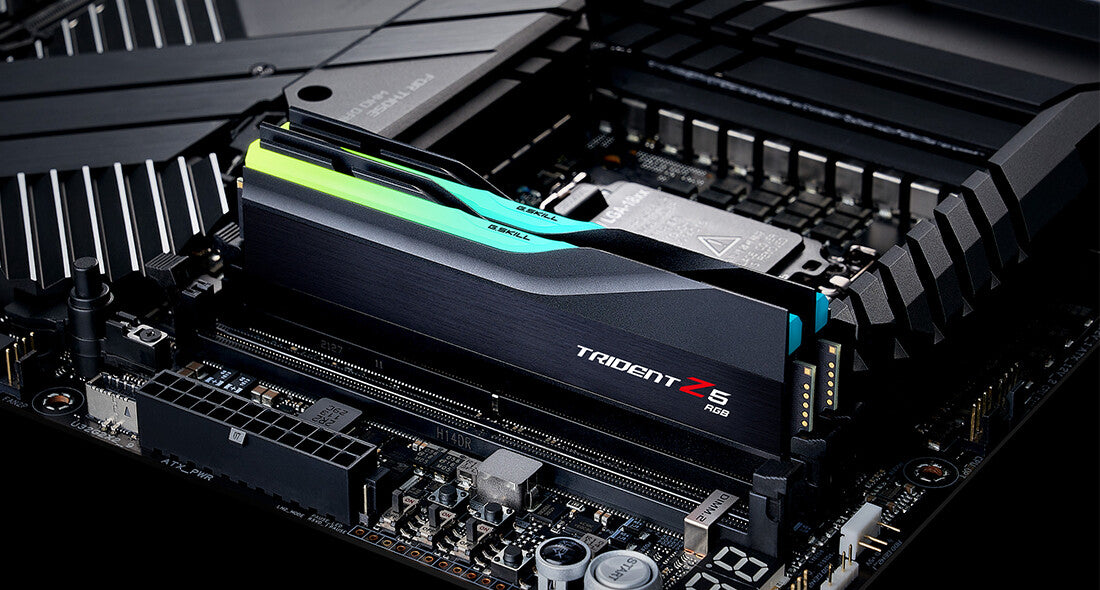 G.Skill DIMM 32GB DDR5-6000 (2x16GB) Dual-Kit Trident Z5 RGB- INTEL XMP- Black