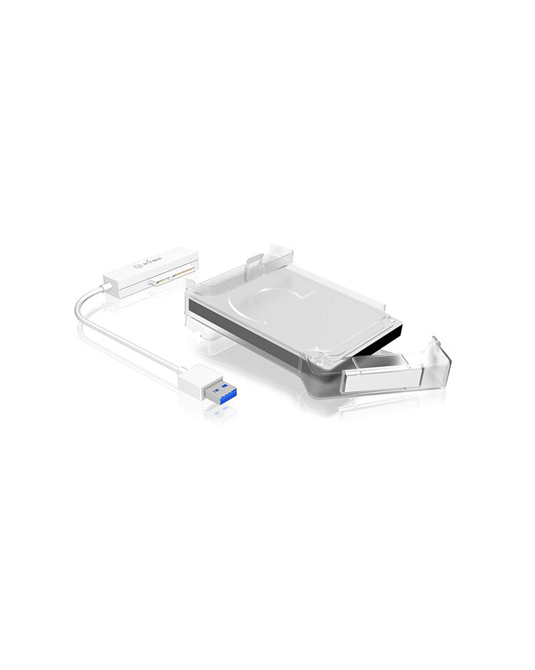 ICY BOX External Case for SSD/HDD 2.5" to 1x USB 3.0 - protection included
