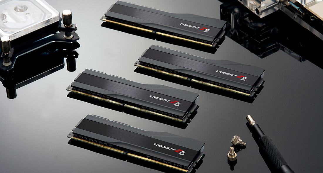 G.Skill DIMM 32GB DDR5-6000 (2x16GB) Dual-Kit Trident Z5 RGB- INTEL XMP- Black