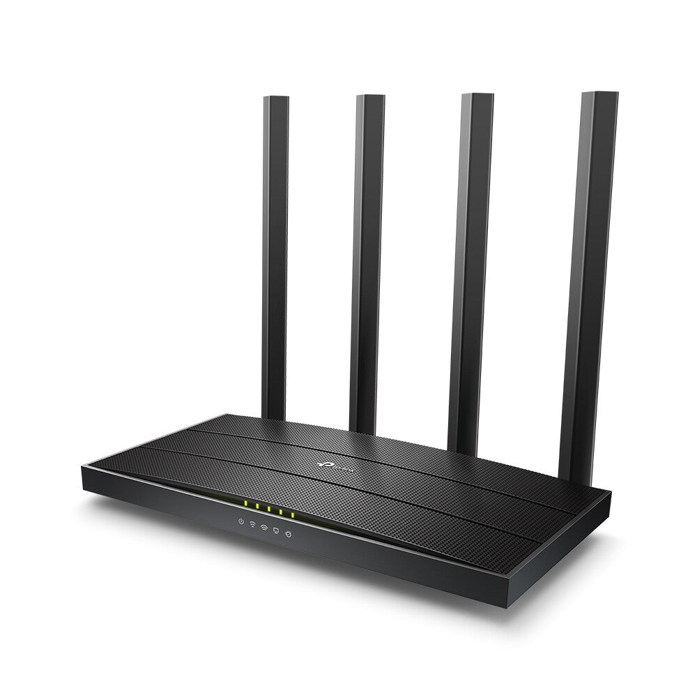 TP-LINK Router Wi-Fi AC1200- 867Mbps at 5GHz + 300Mbps at 2.4GHz- 5 Gigabit Ports- 4 ant- Beamf.- MU-MIMO- IPTV- AP Mode- VPN