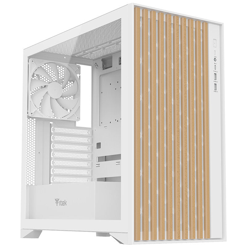 Bundle - Case WOODY WHITE con HYDRO CUBE 240W