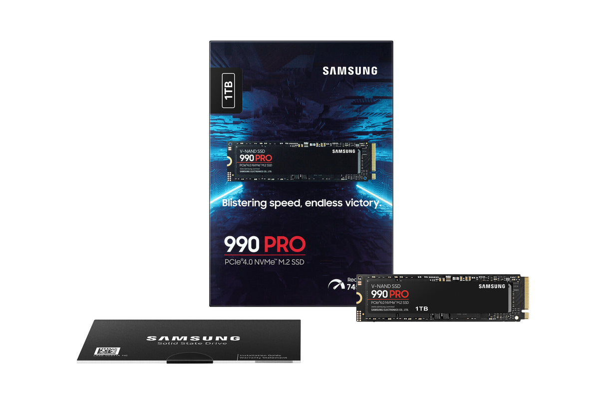 SSD SAMSUNG 990 PRO - 1TB M.2 PCIe Gen4x4 (R7450- W6900)