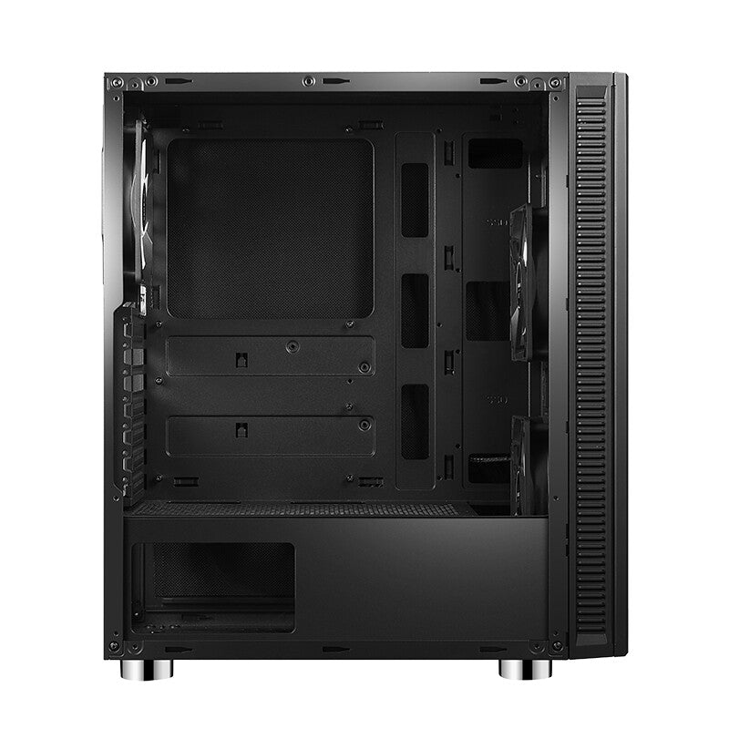 Case SYLENT 05 EVO - Silent Middle Tower- USB3- 3x12cm fan- coated. sound absorbing