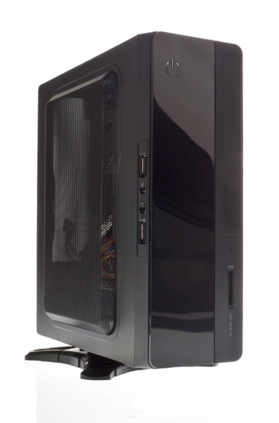SPIRIT Mini ITX Case - 130W PSU- Card Reader- 2xUSB3- Vesa