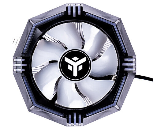 ICY-4LPR air cooler - Universal Skt - 65W TDP - Low Profile - RGB Rainbow