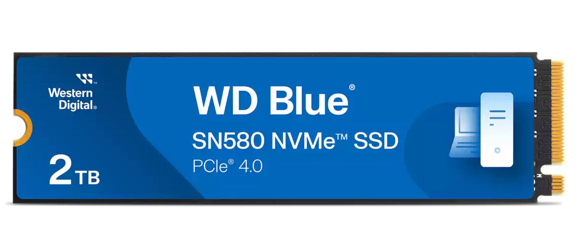 SSD WD BLUE SN580 - 2TB M.2 PCIe Gen4x4 (R4000 - W4000)