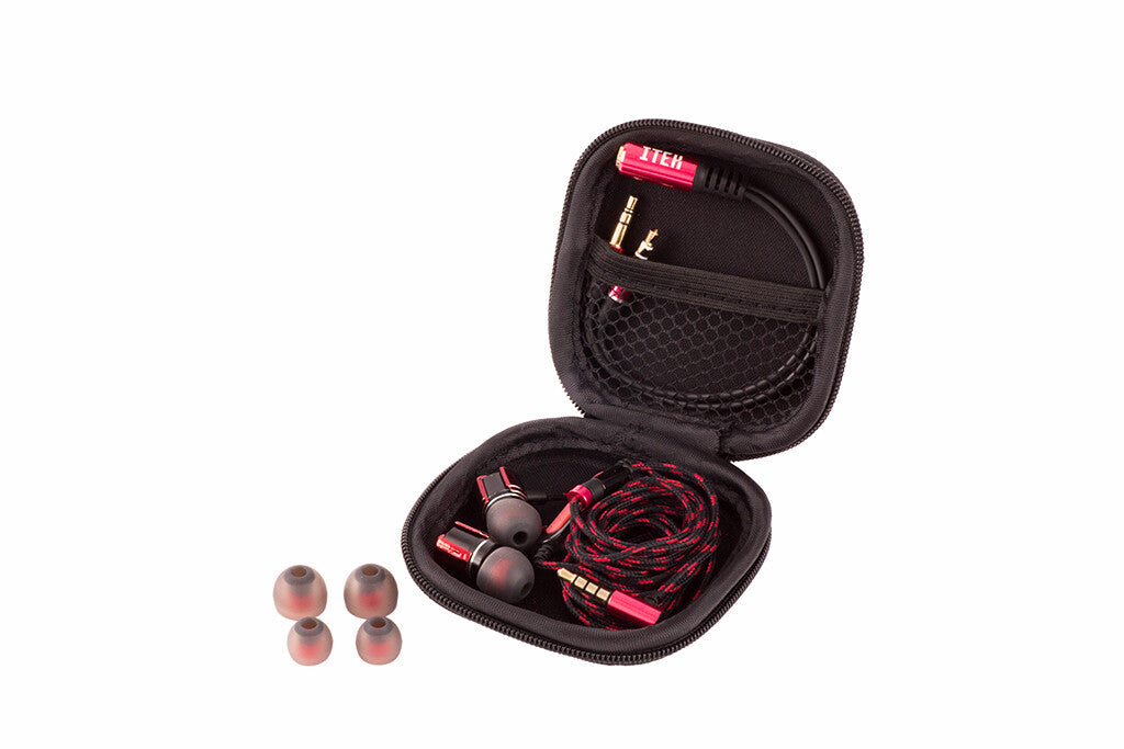 Cuffie In Ear Gaming TAURUS IE100 - Corpo in lega di zinco- controllo volume indipendente- custodia