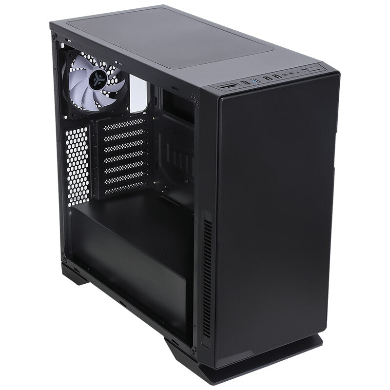 Case SYLENT 07 EVO - Silent Middle Tower- Type-C- 2xUSB3- Card Reader- 3x12cm fan- fan control- 0.7mm- coating. sound absorbing