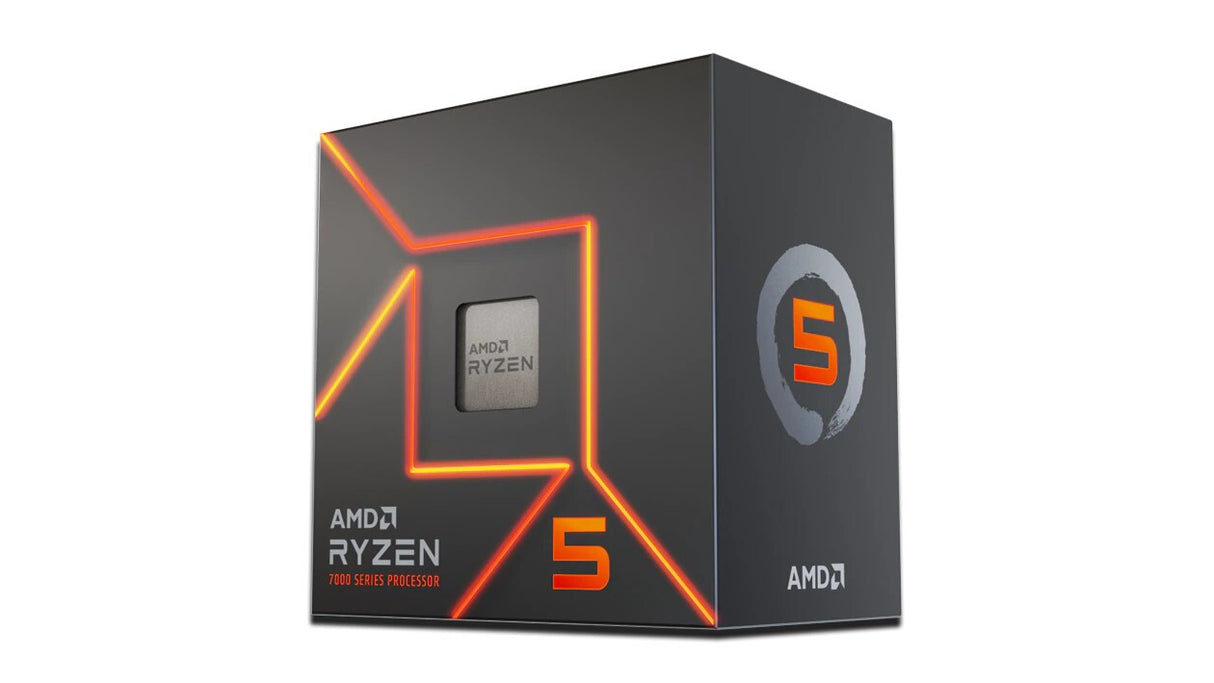 CPU AMD Ryzen 5 7600 5.2Ghz 6 CORE 38MB 65W AM5 with Wraith Stealth Cooler