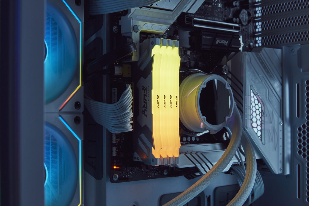 KINGSTON DIMM 32GB (2x16GB) DDR5 6400MHZ CL32 FURY Renegade RGB