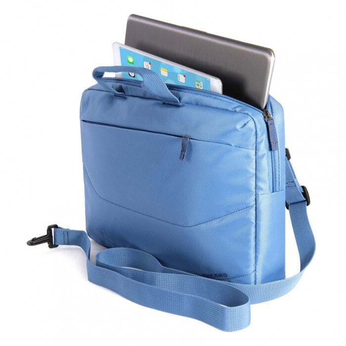 TUCANO Borsa Borsa idea pc bag 15.6" azzurro + mouse Notebook 15.6" Nero