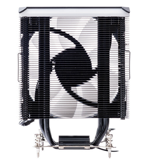 ICY-4HLA air heatsink - universal Skt - 150W TDP - 4 HP - 12cm fan - full black - ARGB