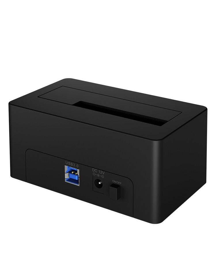 ICY BOX Docking Station per 1x 2-5" e 3-5" SATA I/II/III- USB 3.2 Gen 1- nero