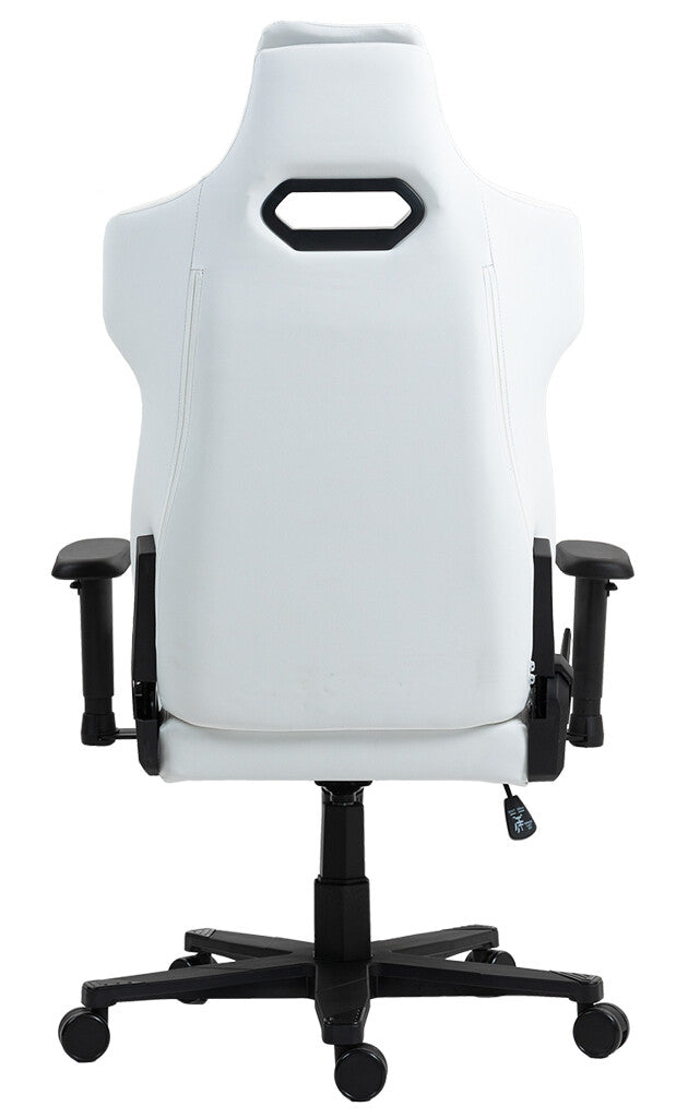 itek Gaming Chair SHUTTLE PM66 - PVC e Tessuto- Braccioli 3D- Nero Bianco