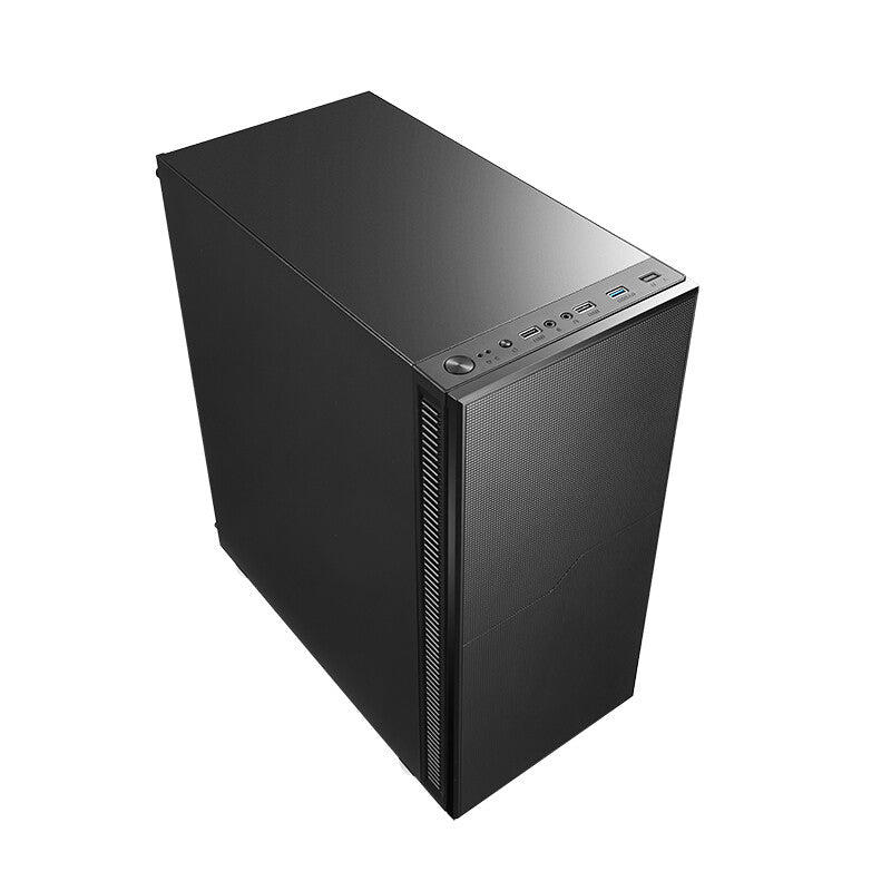 Case SYLENT 05 EVO - Silent Middle Tower- USB3- 3x12cm fan- coated. sound absorbing