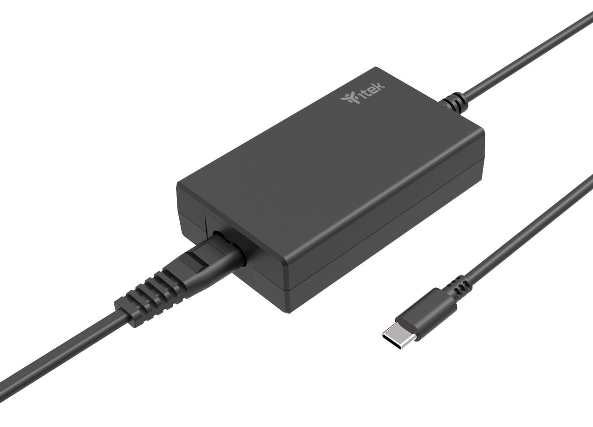 Alimentatore Universale per Notebook e Dispositivi USB-C- PD - 65W- Tecnologia GaN- Super Slim- USB-C e 8 connettori