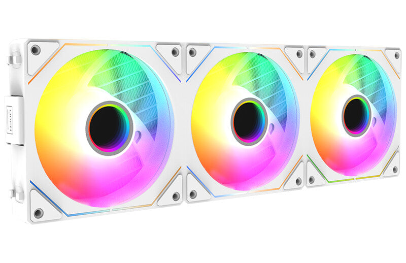 Kit 3x Ventola per case INFINITY White - 12cm- ARGB Sync 5V 3pin- 4pin PWM- Senza fili