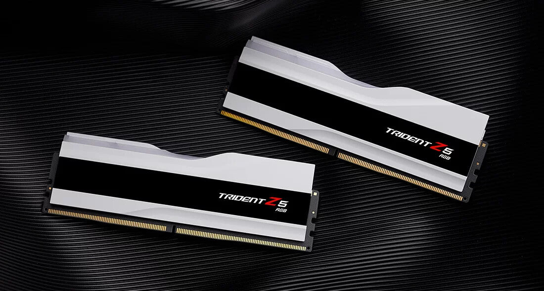 G.Skill DIMM 32GB DDR5-6000 (2x16 GB) Dual-Kit- Trident Z5 RGB- INTEL XMP- White