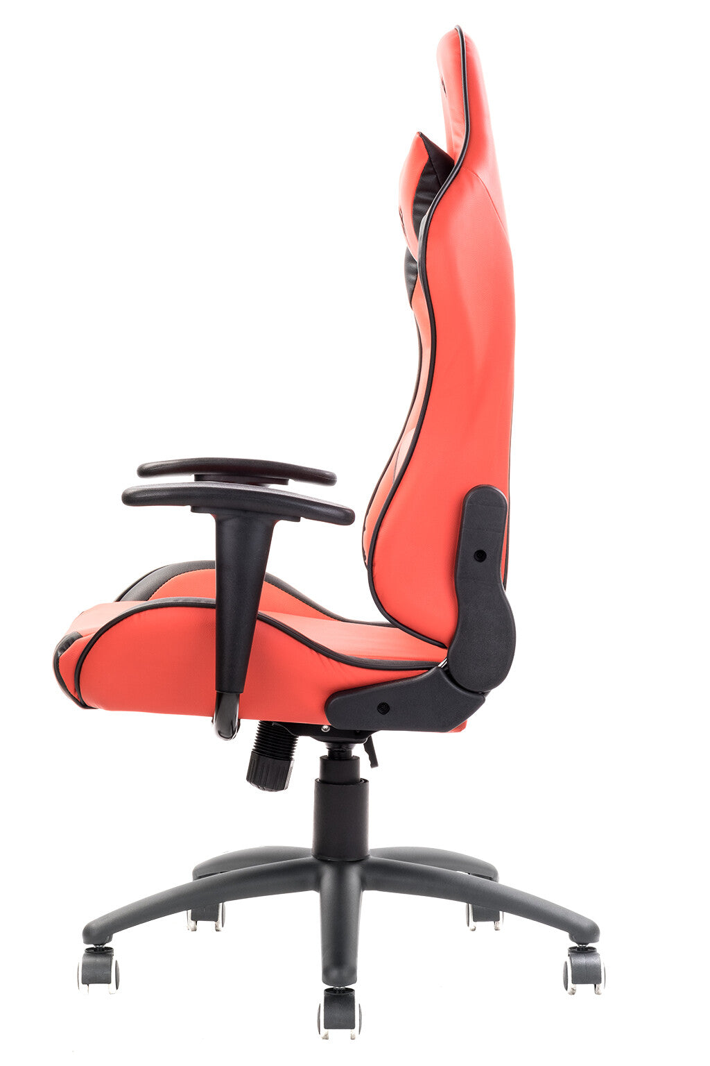 itek Gaming Chair PLAYCOM PM20 - PVC- Doppio Cuscino- Schienale Reclinabile- Rosso Nero