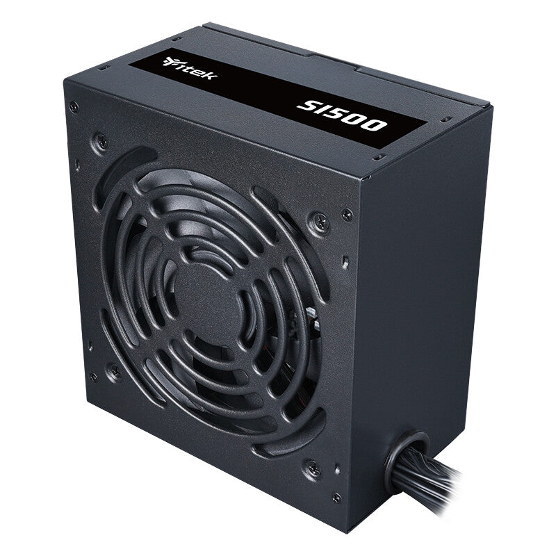 Alimentatore SI500 - 500W- Efficienza 80+- PFC Attivo- 12cm Silent Fan