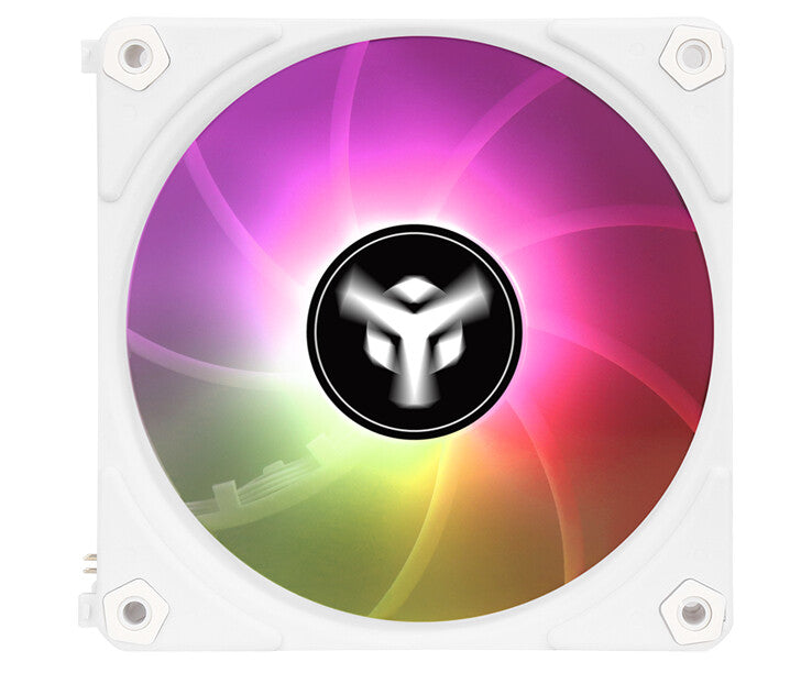 Kit 3x Ventola per case UW12 White - 12cm- ARGB Sync 5V 3pin- 4pin PWM- Senza fili