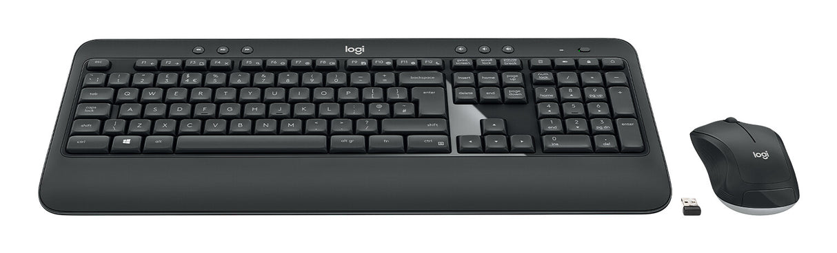 LOGITECH RETAIL Keyboard + Mouse - MK540 Advanced - Wireless - Black