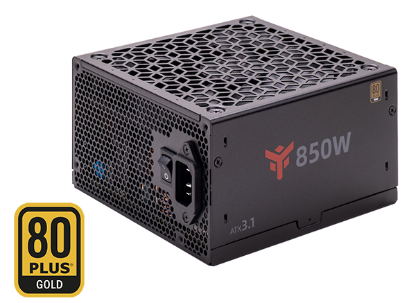 Alimentatore GBI850 - 850W- 80Plus Gold- ATX 3.1- Ventola FDB 14cm- Cond Giapponesi- Modulare