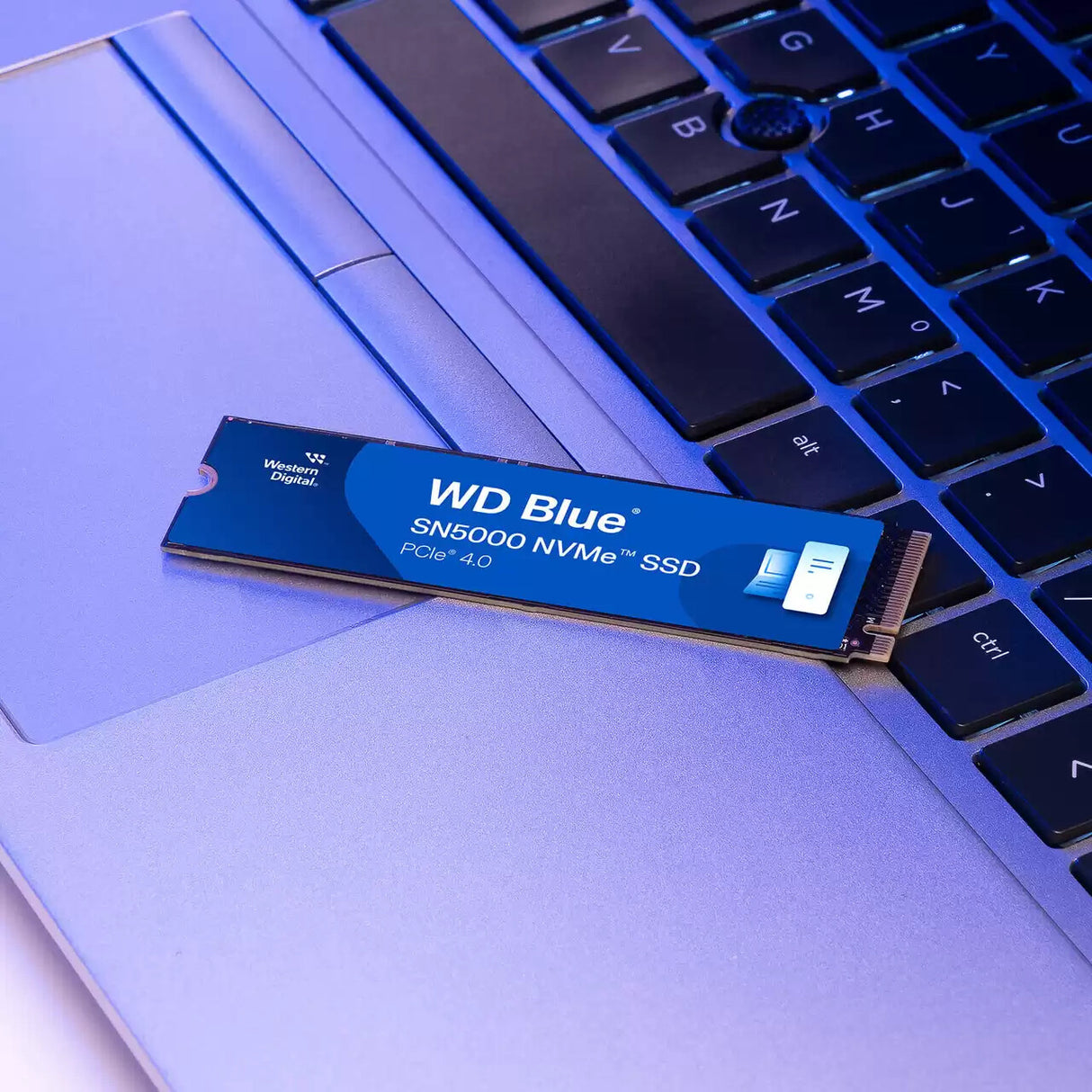 SSD WD BLUE SN5000 - 500GB M.2 PCIe Gen4x4 (R5000 - W4000)