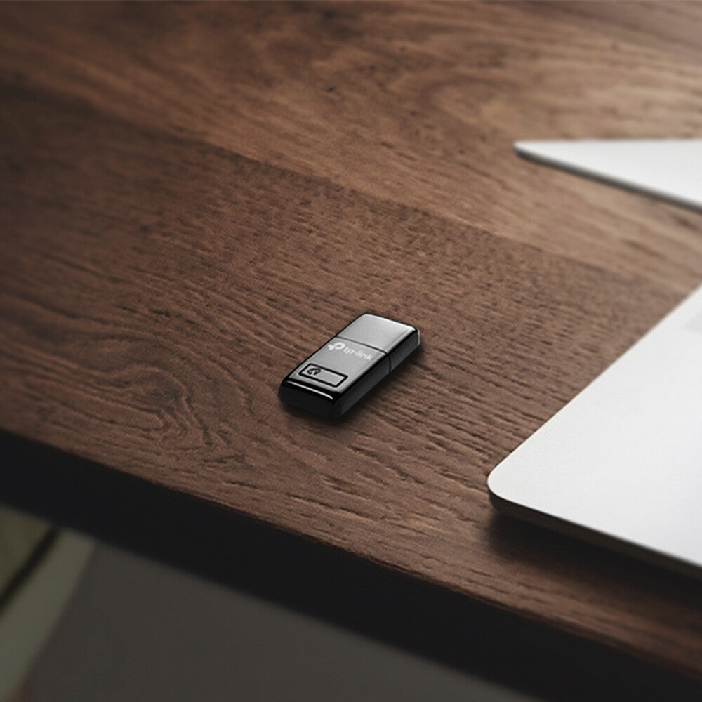 TP-LINK Antenna USB Wi-Fi- 300Mbps- Mini Size- 2T2R- 2.4GHz- 802.11b/g/n- USB 2.0- WPS Button- 2 antenne interne