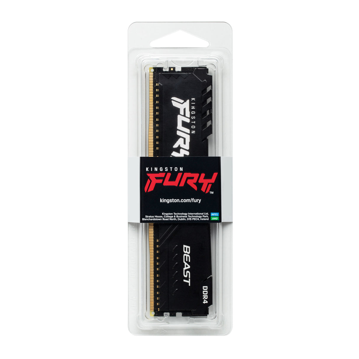 KINGSTON DIMM 16GB DDR4 3200MHZ CL16 FURY BEAST