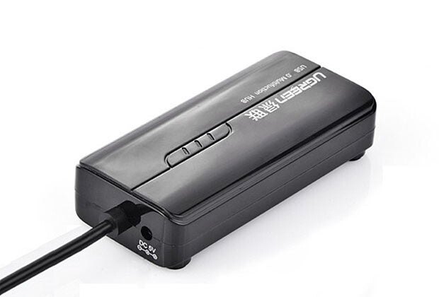 UGREEN HUB USB 3.0 - 4 porte USB3.0 e adattatore Gigabit Ethernet
