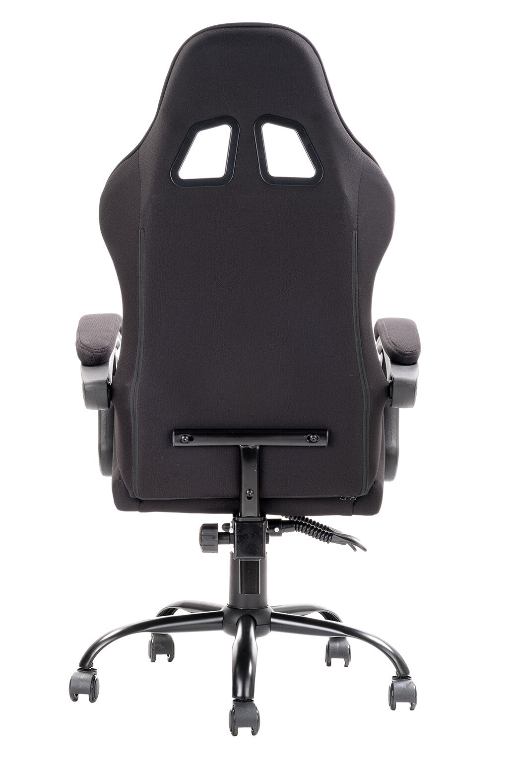 itek Gaming Chair RHOMBUS FF10 - Tessuto- Doppio Cuscino- Schienale Reclinabile- Nero Nero