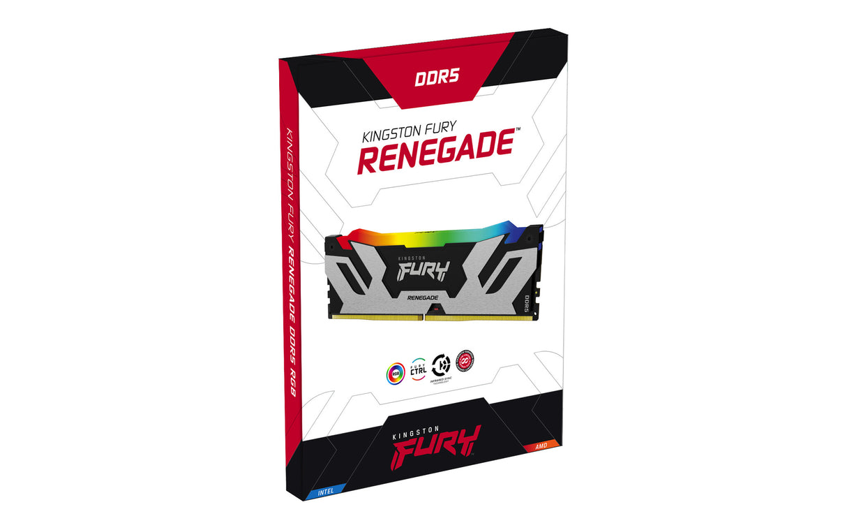 KINGSTON DIMM 32GB (2x16GB) DDR5 6400MHZ CL32 FURY Renegade RGB