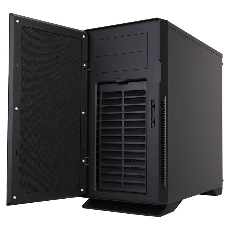 Case SYLENT 07 EVO - Silent Middle Tower- Type-C- 2xUSB3- Card Reader- 3x12cm fan- fan control- 0.7mm- coating. sound absorbing