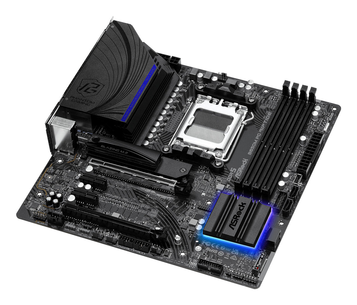 MB Asrock AM5 B650M PG RIPTIDE 4*DDR5 4*SATA3 mATX
