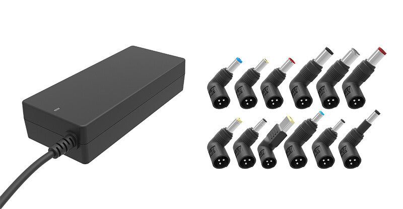Alimentatore Universale per Notebook 90W con 12 connettori- 100/240VAC- 15/20VDC