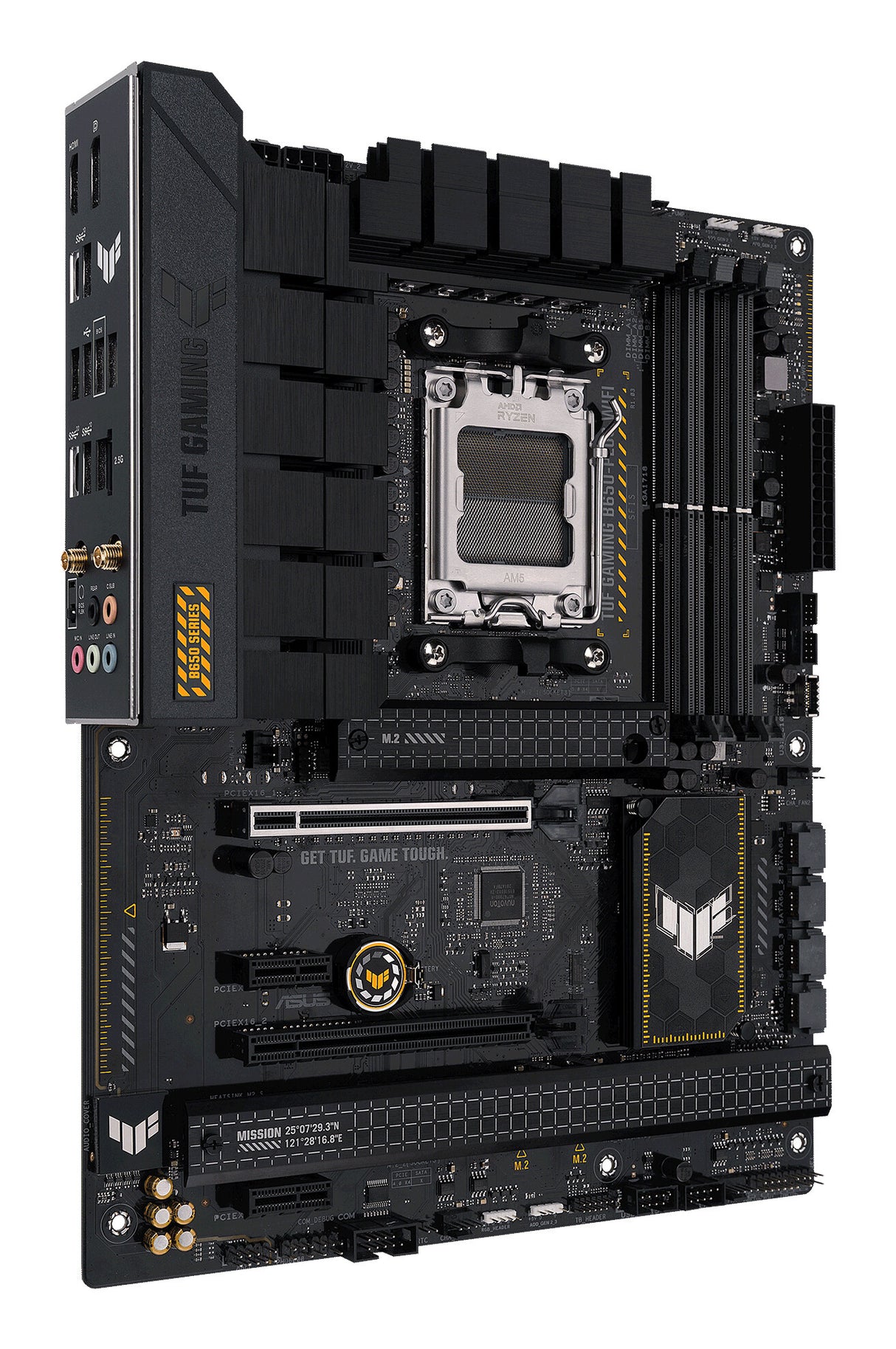 MB Asus AM5 TUF GAMING B650-PLUS WIFI- PCIe5- 2xPCIe4 M.2- 4xDDR5- DP- HDMI- SATA6- USB3.2 Gen2 & Gen1- ATX