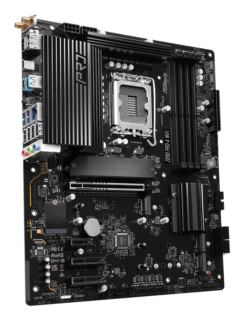 MB Asrock 1851 Z890 PRO-A WIFI- 4*DDR5- 4*SATA3- 2*M.2- HDMI- DP- ATX