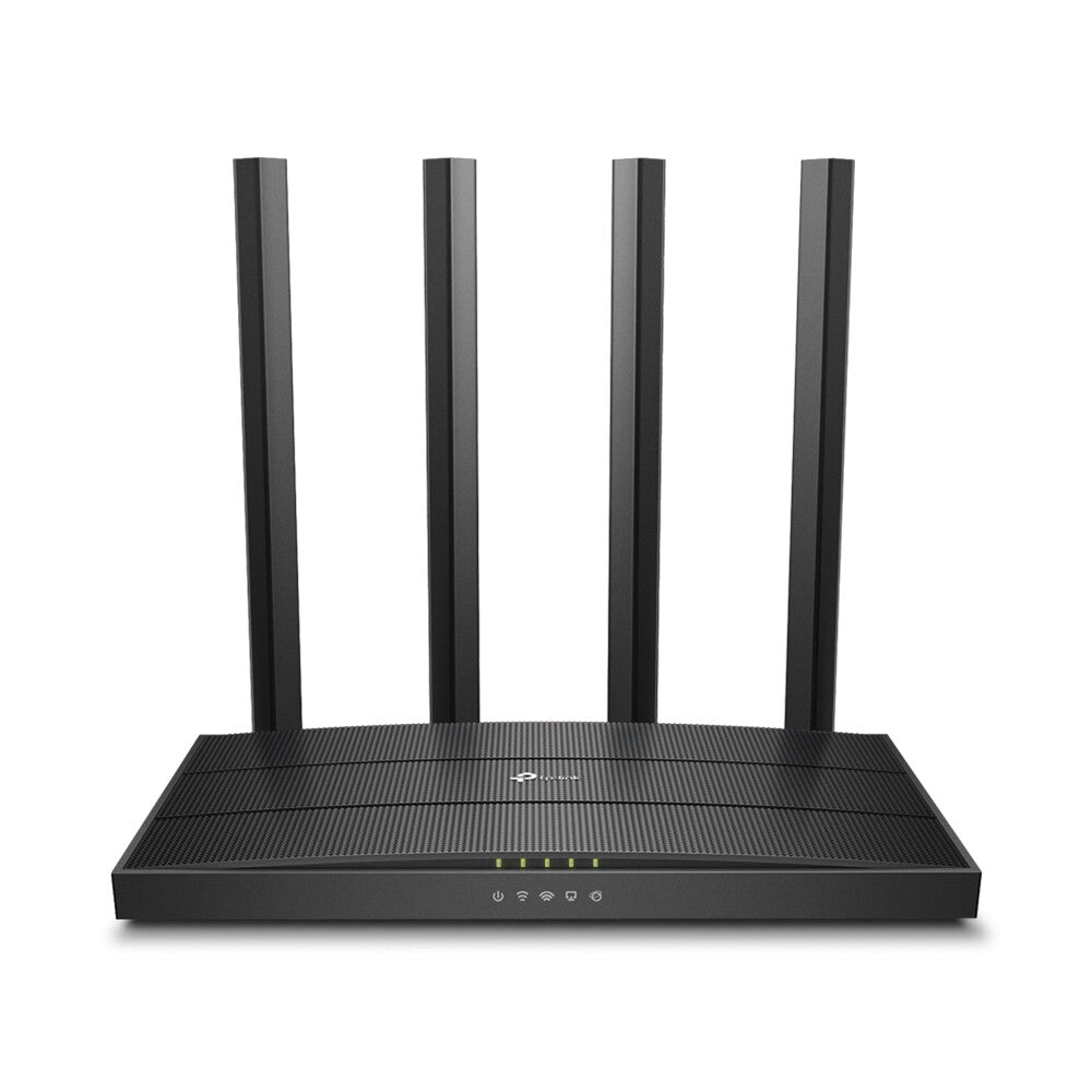 TP-LINK Router Wi-Fi AC1200- 867Mbps at 5GHz + 300Mbps at 2.4GHz- 5 Gigabit Ports- 4 ant- Beamf.- MU-MIMO- IPTV- AP Mode- VPN