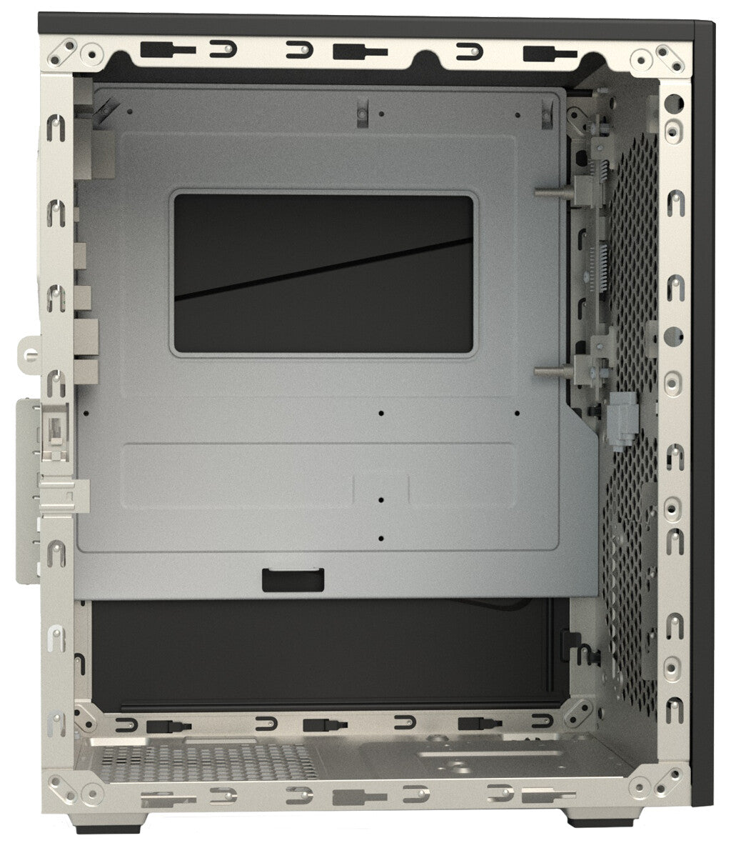 Case SMALLCOM-P - Mini Tower- mATX- USB3- 2XUSB2- Type-C- Mesh