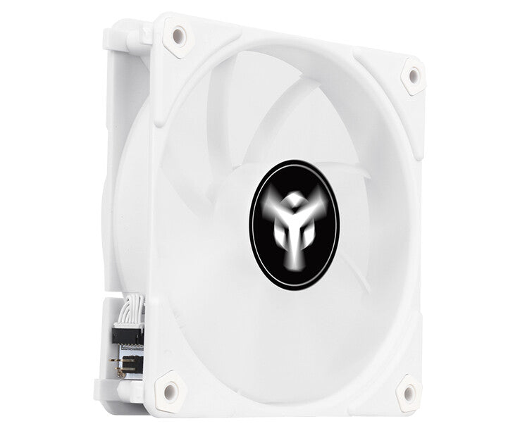 Kit 3x Ventola per case UW12 White - 12cm- ARGB Sync 5V 3pin- 4pin PWM- Senza fili