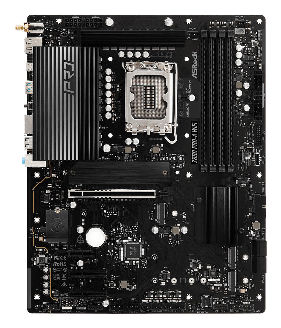 MB Asrock 1851 Z890 PRO-A WIFI- 4*DDR5- 4*SATA3- 2*M.2- HDMI- DP- ATX