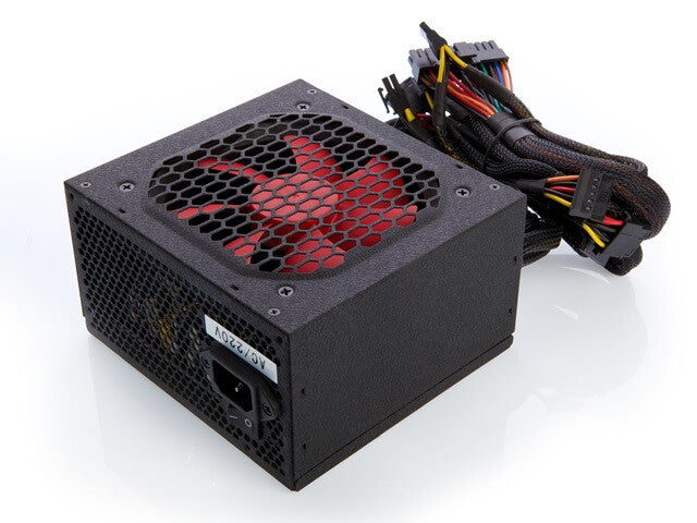 DESERT 550 power supply - V2.31- 12cm- 20+4P- 2Ide- Fdd- PciE- P8- 4Sata- Active PFC