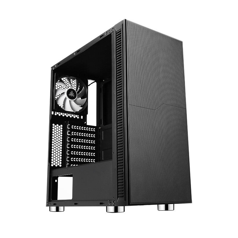 Case SYLENT 05 EVO - Silent Middle Tower- USB3- 3x12cm fan- coated. sound absorbing