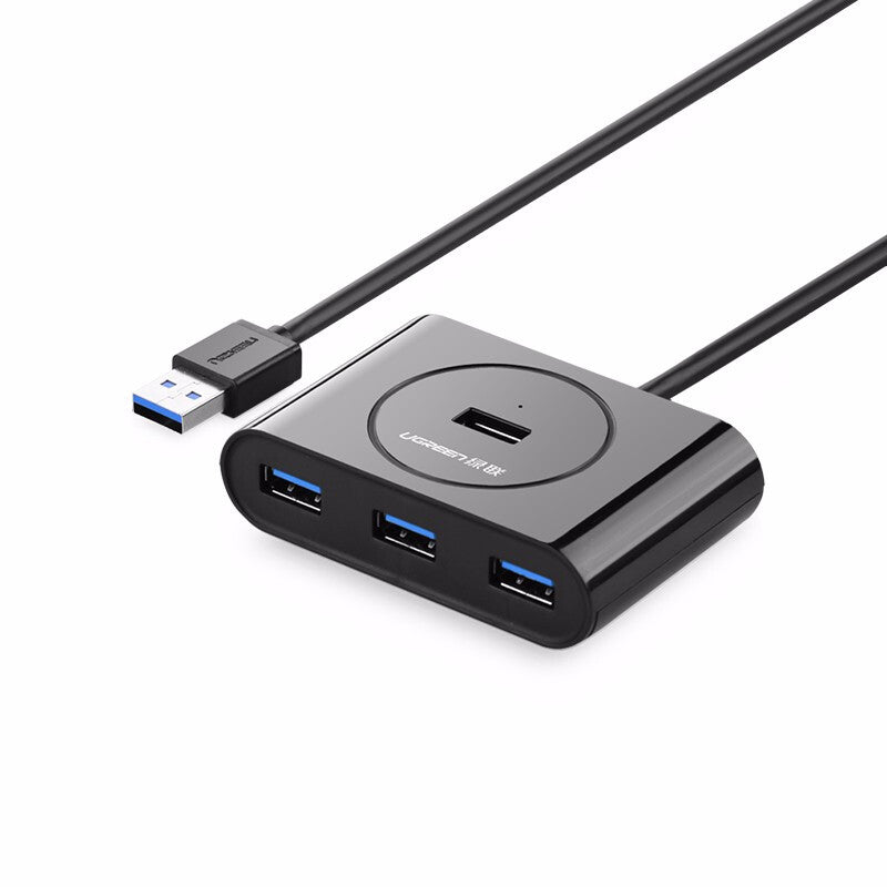 UGREEN HUB USB3.0 - 4 porte USB3.0- 1m (Black)