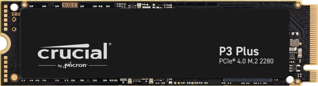 CRUCIAL SSD P3 Plus - 4TB M.2 PCIe Gen4x4 (R4800 - W4100)