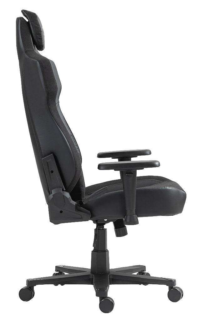 itek Gaming Chair SHUTTLE PM66 - PVC e Tessuto- Braccioli 3D- Nero Nero